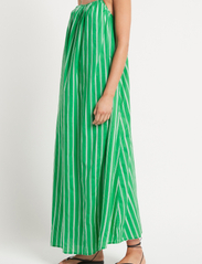 Faithfull The Brand - ILLIAS MAXI DRESS - kesämekot - maya stripe print - green - 4