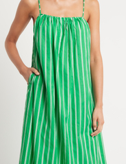 Faithfull The Brand - ILLIAS MAXI DRESS - kesämekot - maya stripe print - green - 5