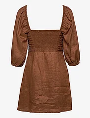 Faithfull The Brand - VENEZIA MINI DRESS - krótkie sukienki - cinnamon - 1