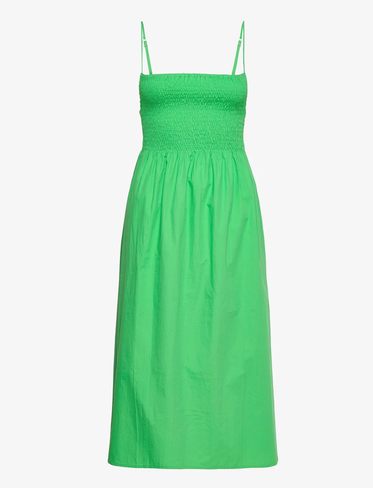 Faithfull The Brand - BRYSSA MIDI DRESS - sukienki letnie - green - 0