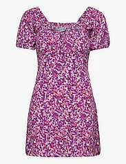 Faithfull The Brand - LOVITA MINI DRESS - ballīšu apģērbs par outlet cenām - lou floral print - violet - 0