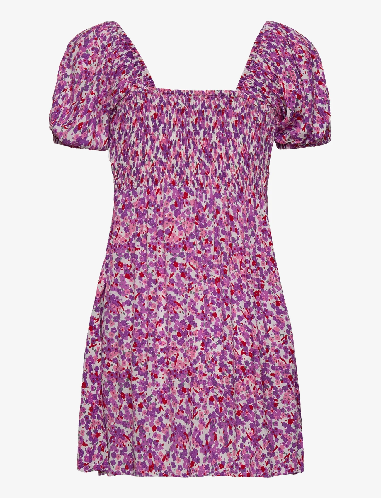 Faithfull The Brand - LOVITA MINI DRESS - festtøj til outletpriser - lou floral print - violet - 1