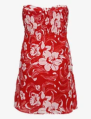 Faithfull The Brand - MAIRIE MINI DRESS - krótkie sukienki - camara floral print-red - 1