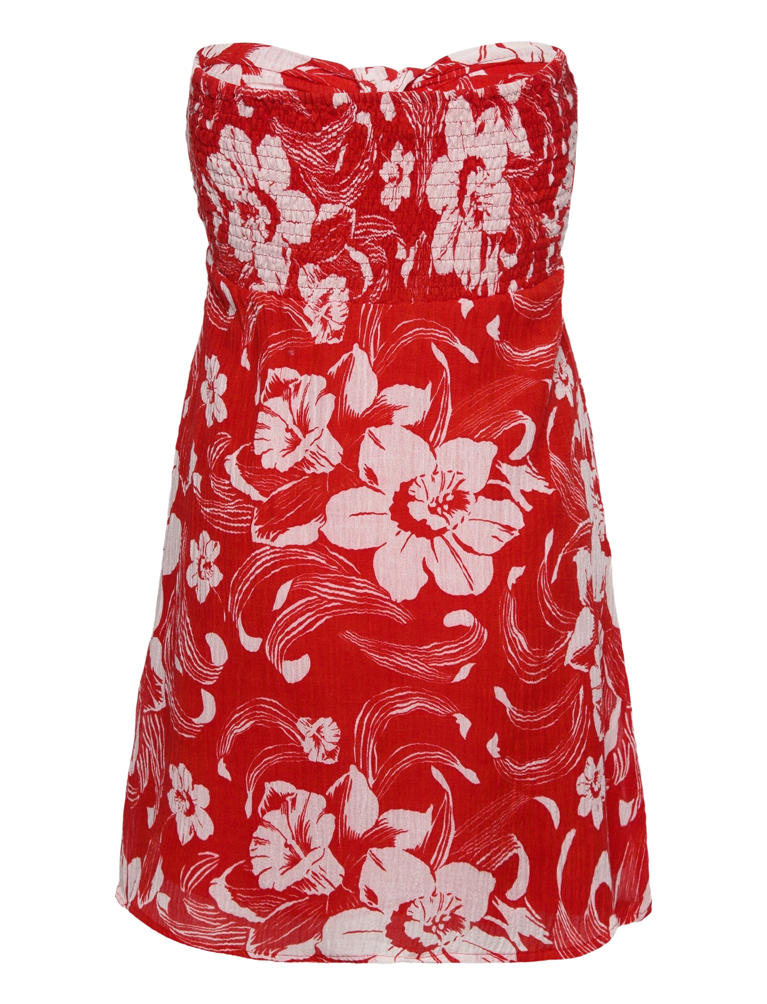 Faithfull The Brand - MAIRIE MINI DRESS - festkjoler - camara floral print-red - 1