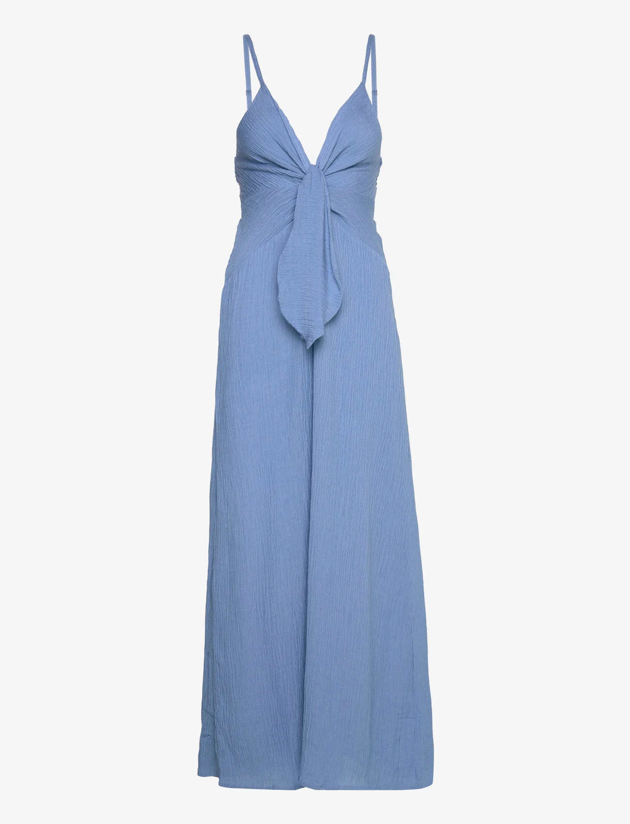 Faithfull The Brand - VERONA MIDI DRESS - slip dresses - chambray blue - 0