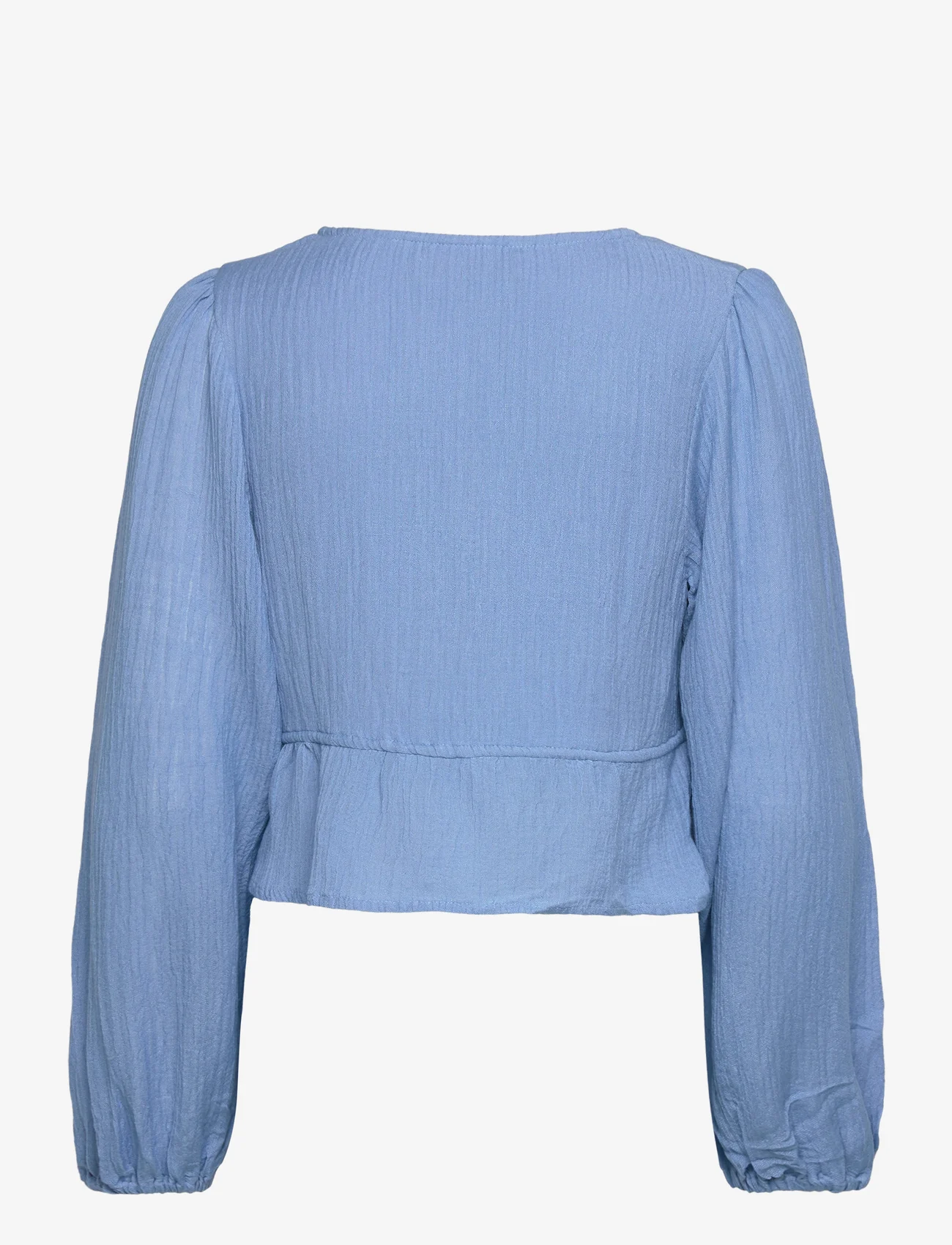 Faithfull The Brand - JACQUES TOP - Īsi topi - chambray blue - 1