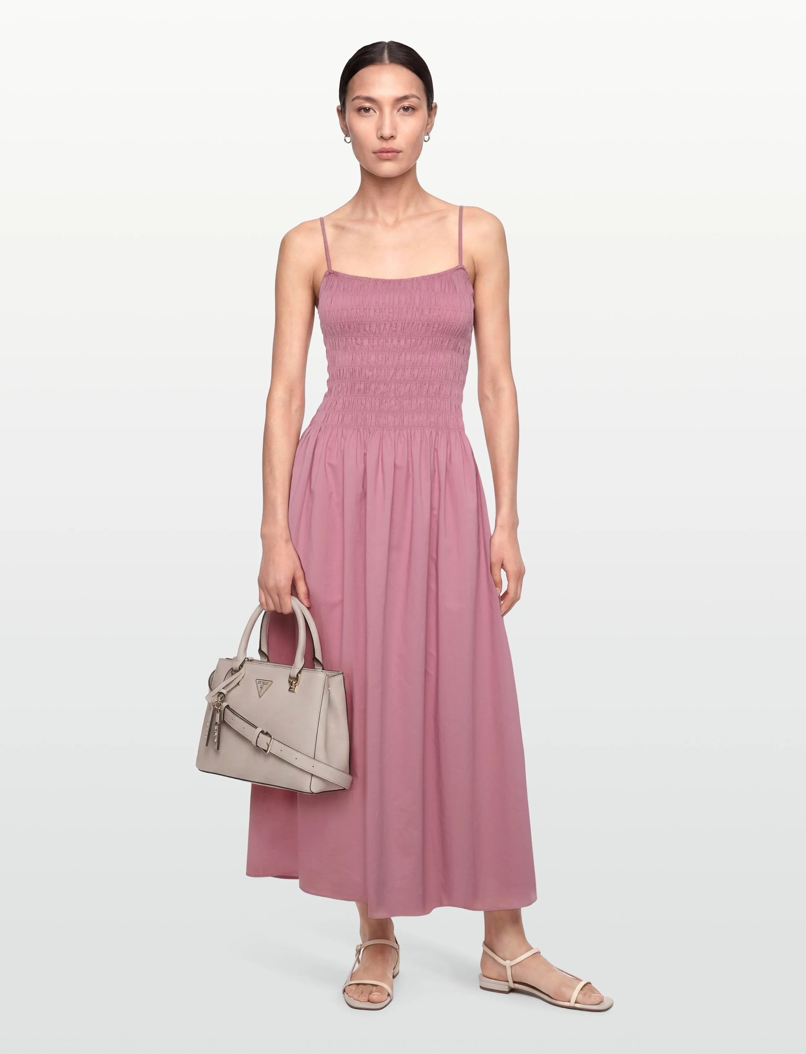 Faithfull The Brand ARACELI MAXI DRESS - Sukienki - DUSK / pink/rose