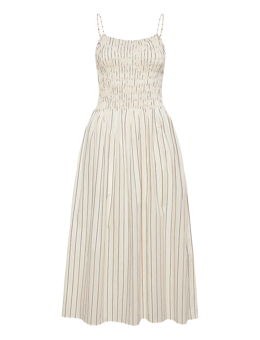 Faithfull The Brand - ARACELI MAXI DRESS - robes longues - fiori stripe lemon - 0