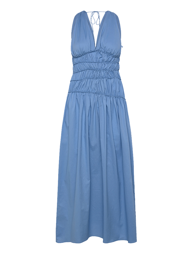 Faithfull The Brand - SAJA MIDI DRESS - midikleider - venice blue - 0