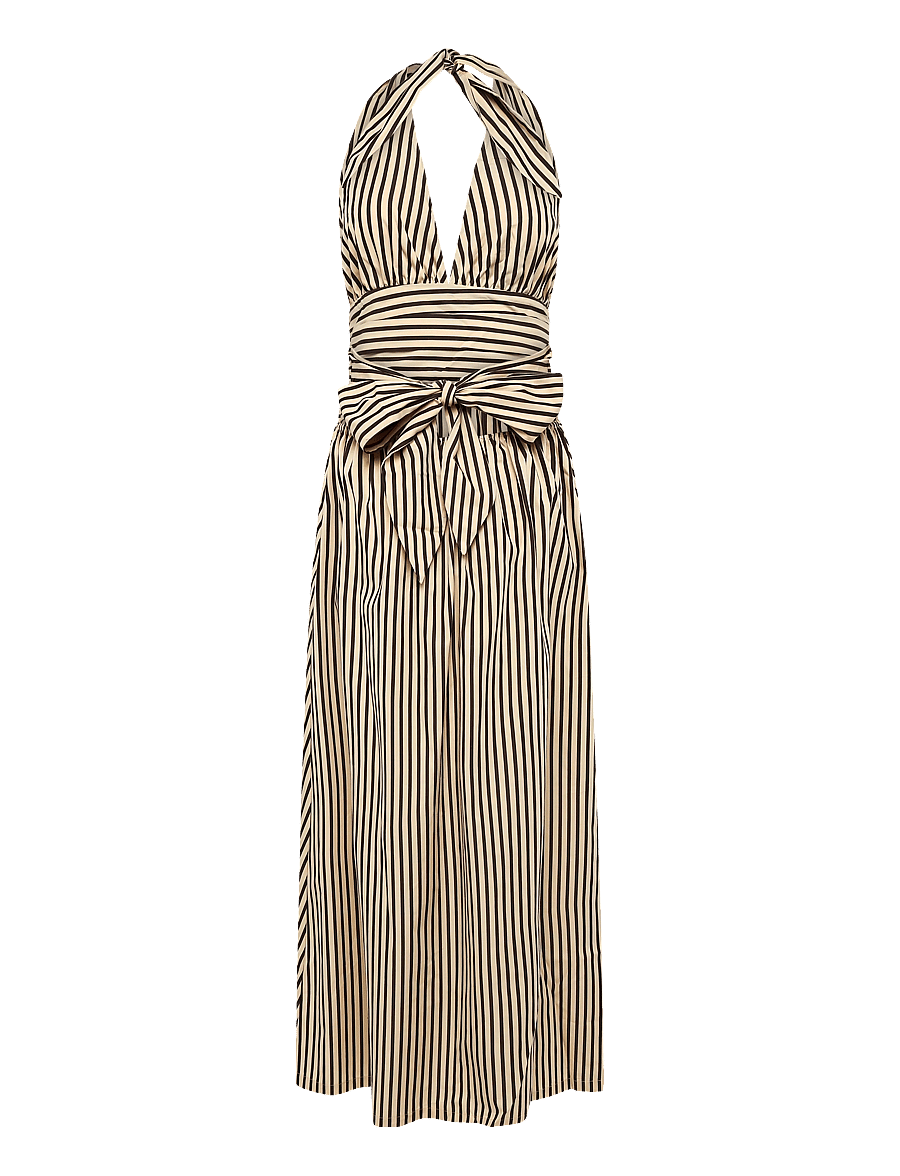 Faithfull The Brand - LIDO MAXI DRESS - sommarklänningar - carmen stripe - sand cedar - 1