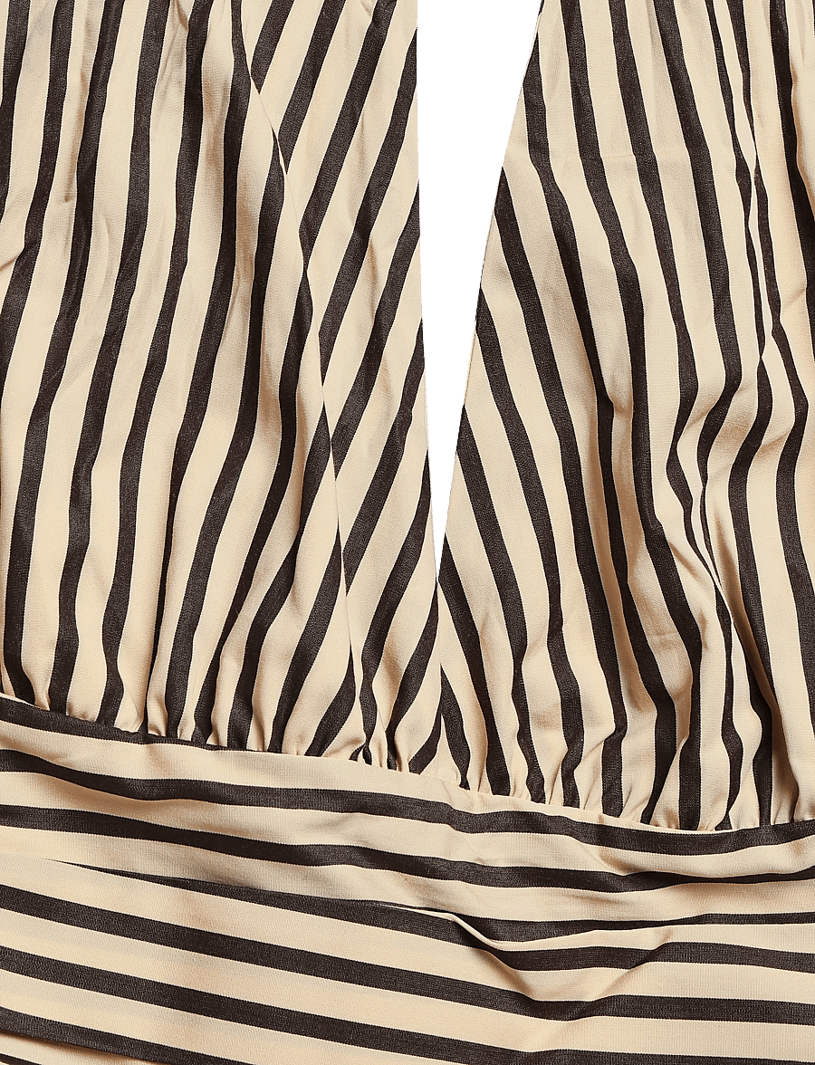Faithfull The Brand - LIDO MAXI DRESS - sommarklänningar - carmen stripe - sand cedar - 2