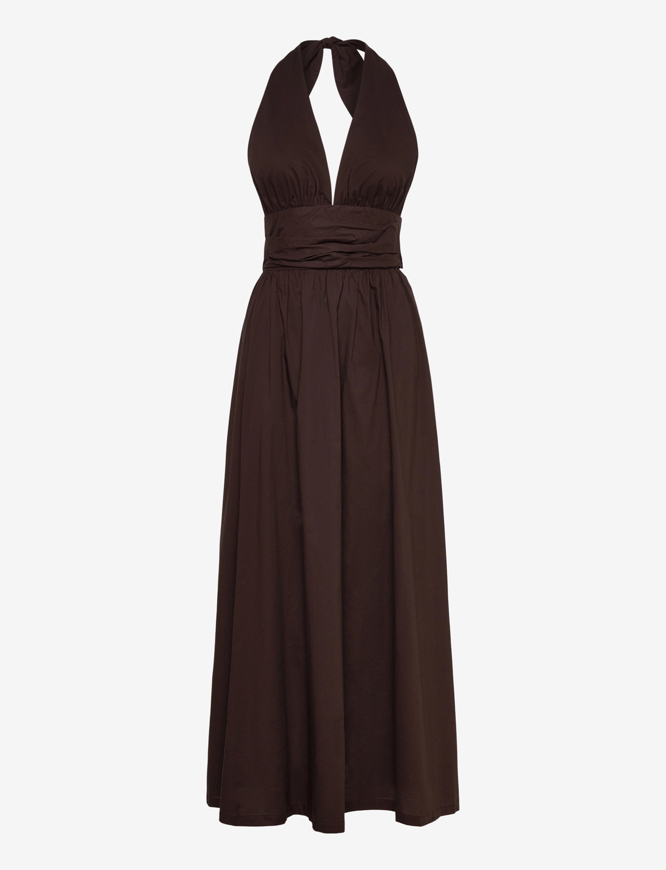 Faithfull The Brand - LIDO MAXI DRESS - sommerkleider - espresso - 0