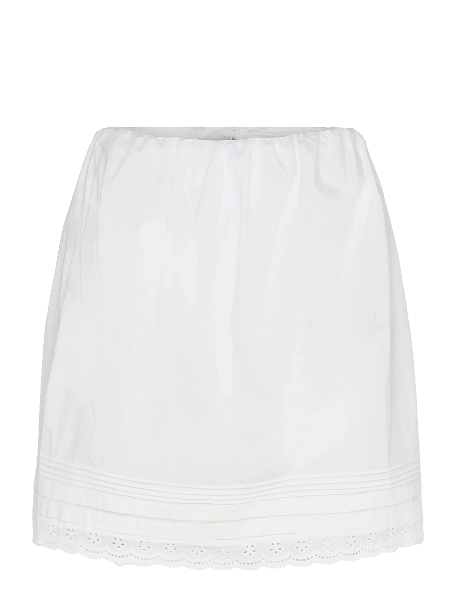 Faithfull The Brand - FILOMENA TOP - kurze röcke - fiore lace white - 0