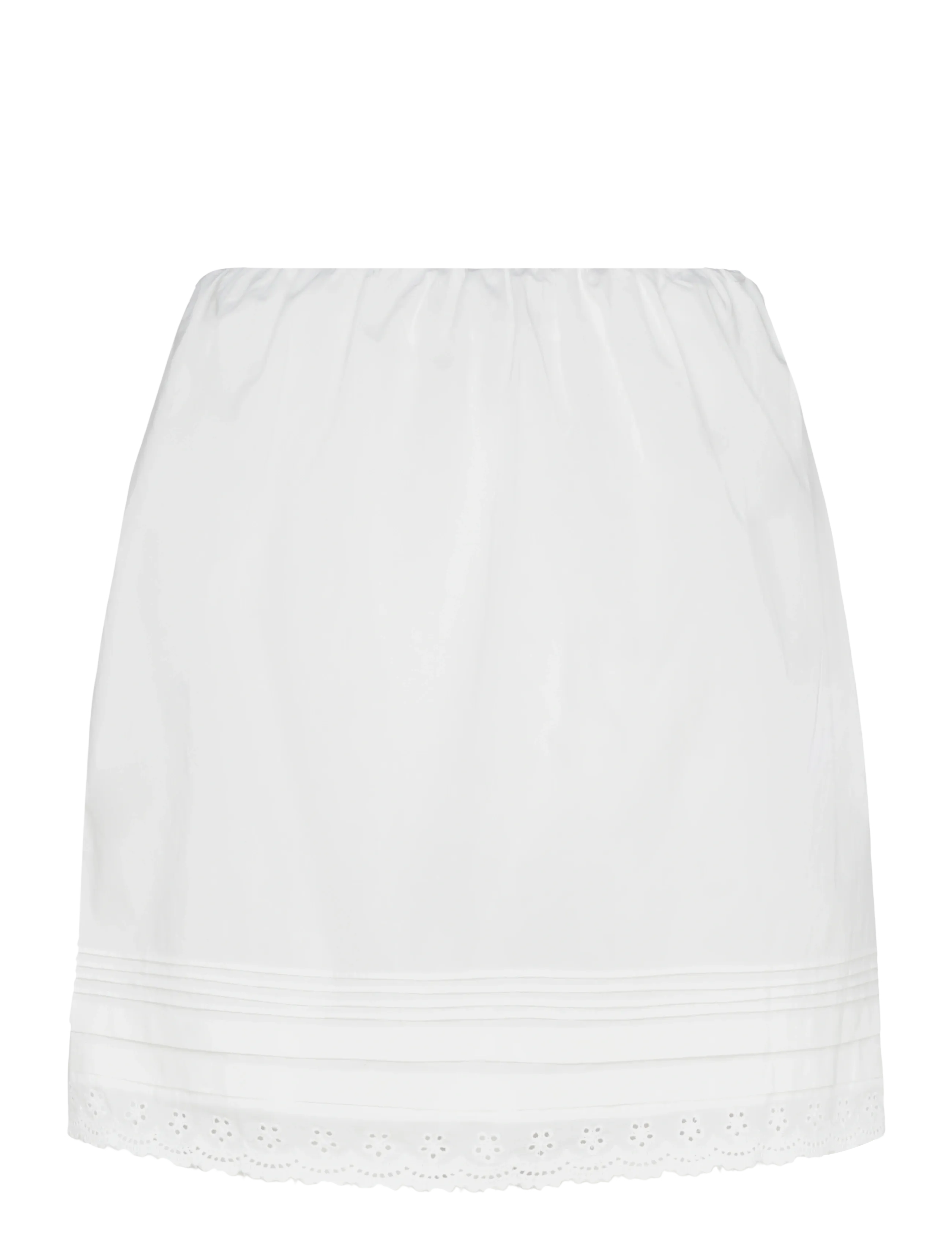 Faithfull The Brand - FILOMENA TOP - kurze röcke - fiore lace white - 1