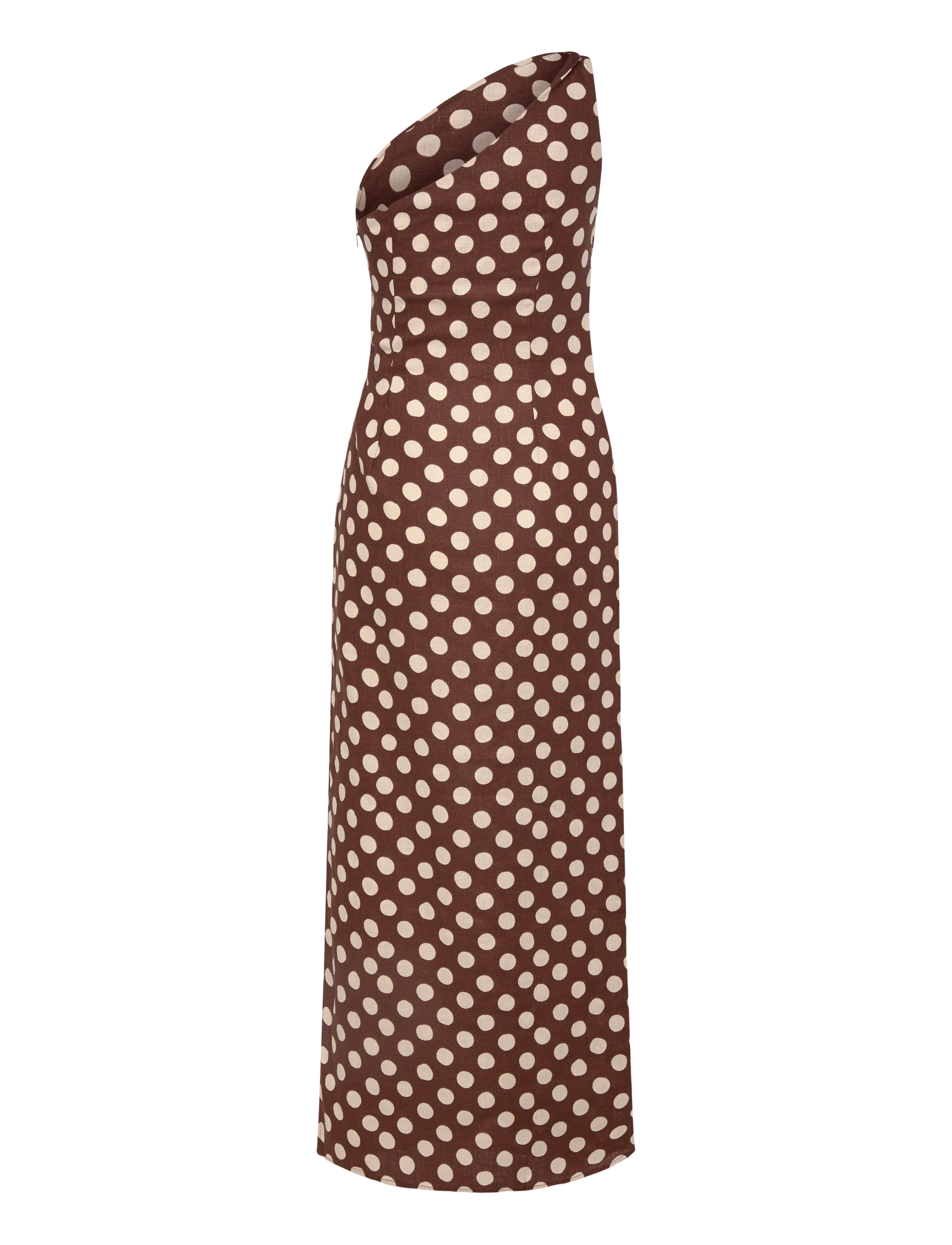 Faithfull The Brand - SIMONA MAXI DRESS - robes de soirée - cioccolato dot - 1