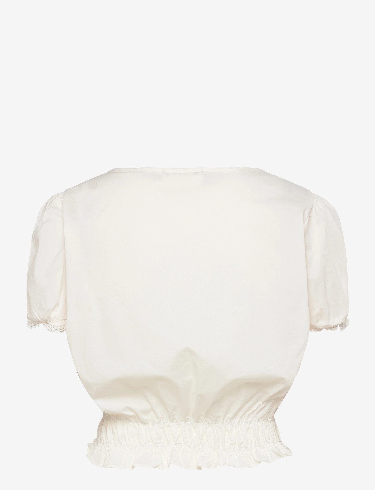 Faithfull The Brand - FIORA BLOUSE - kortærmede bluser - fresco lace white - 1
