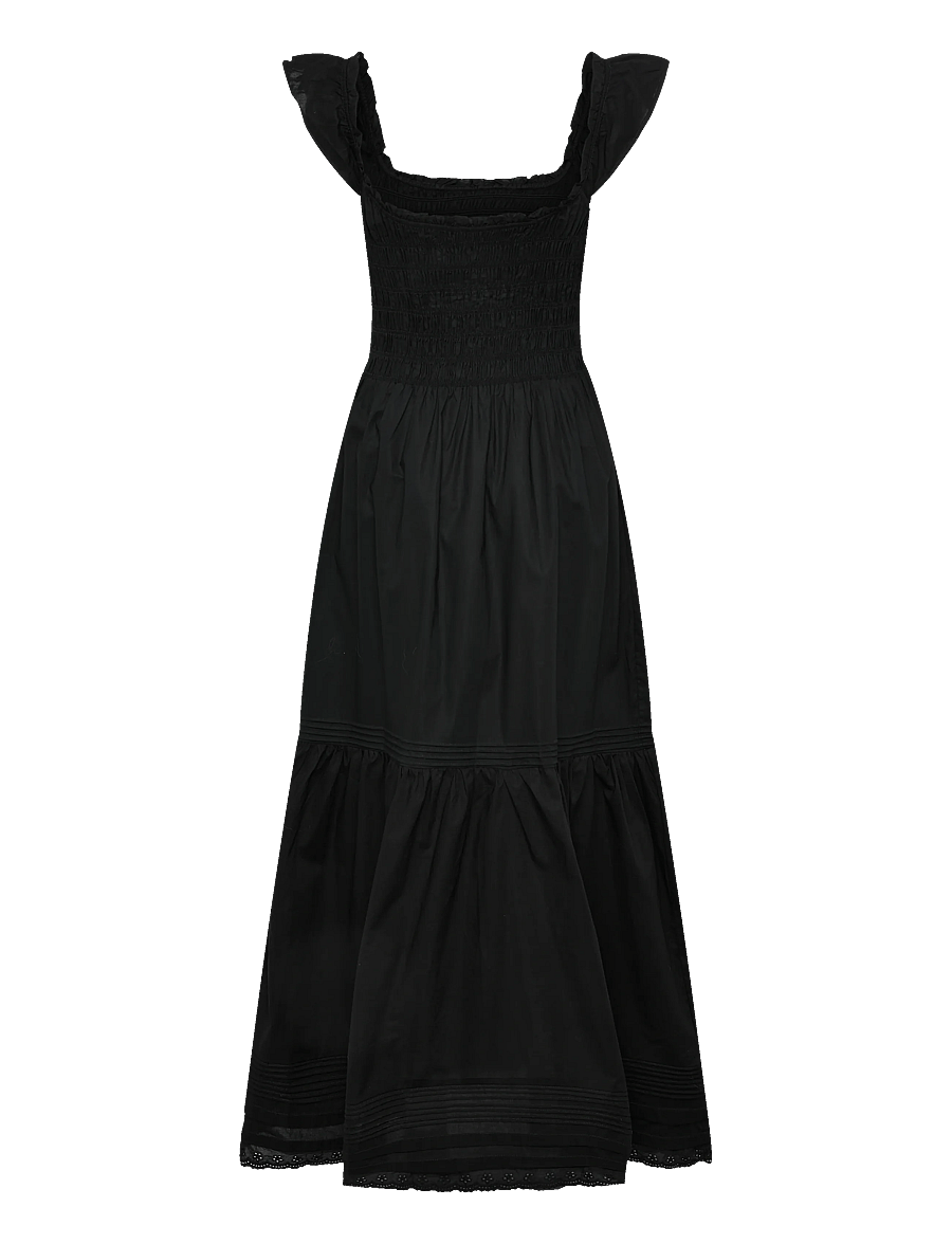 Faithfull The Brand - VALENTINA MAXI DRESS - maxikleider - fiore lace black - 1