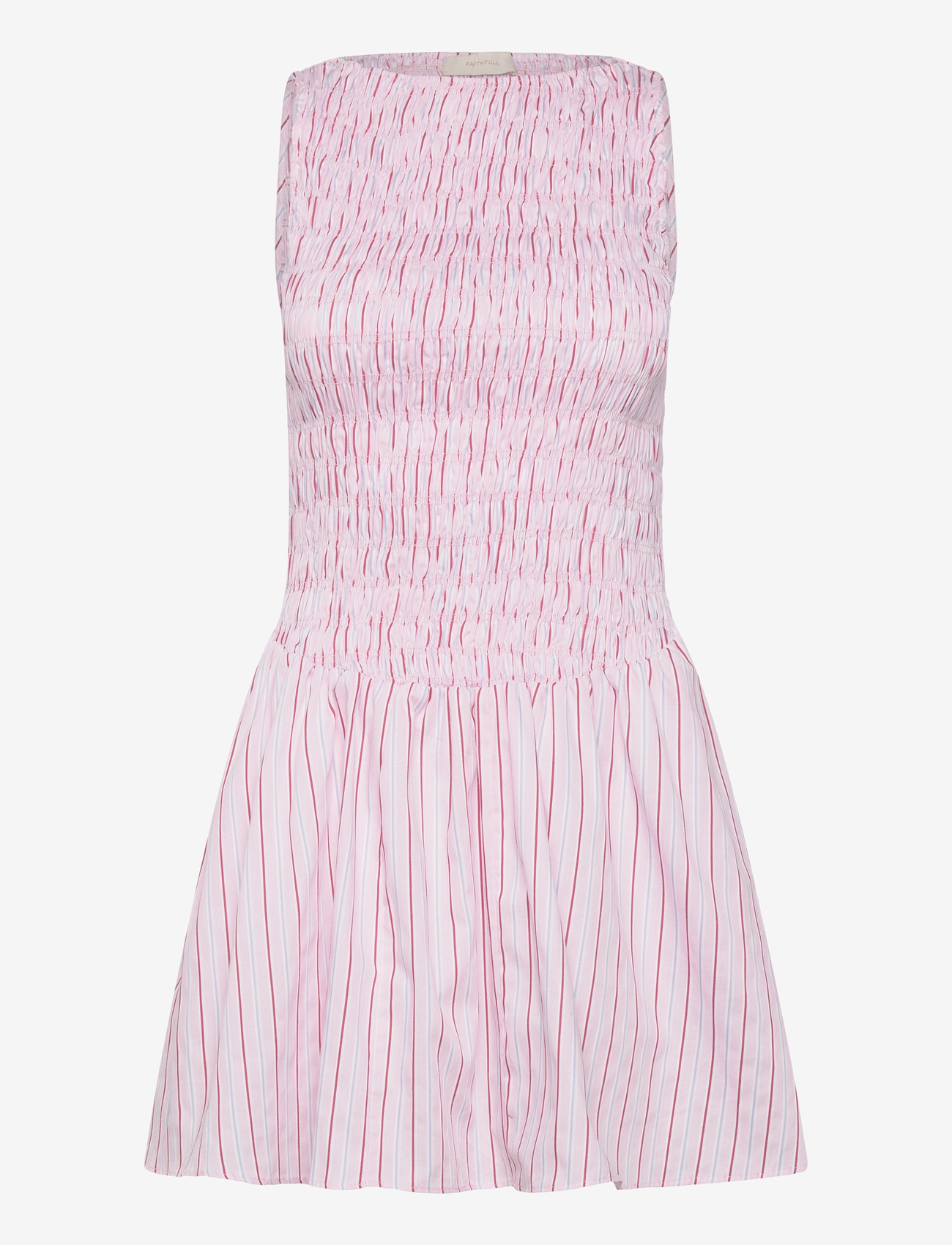 Faithfull The Brand - MARTINA MINI DRESS - sommarklänningar - fiori stripe palazzo - 1