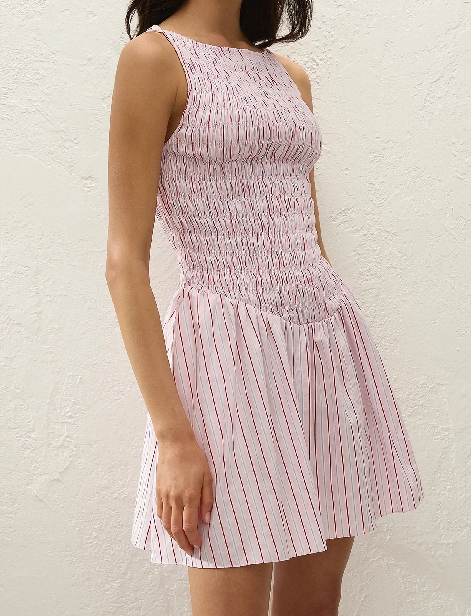 Faithfull The Brand - MARTINA MINI DRESS - robes d'été - fiori stripe palazzo - 5