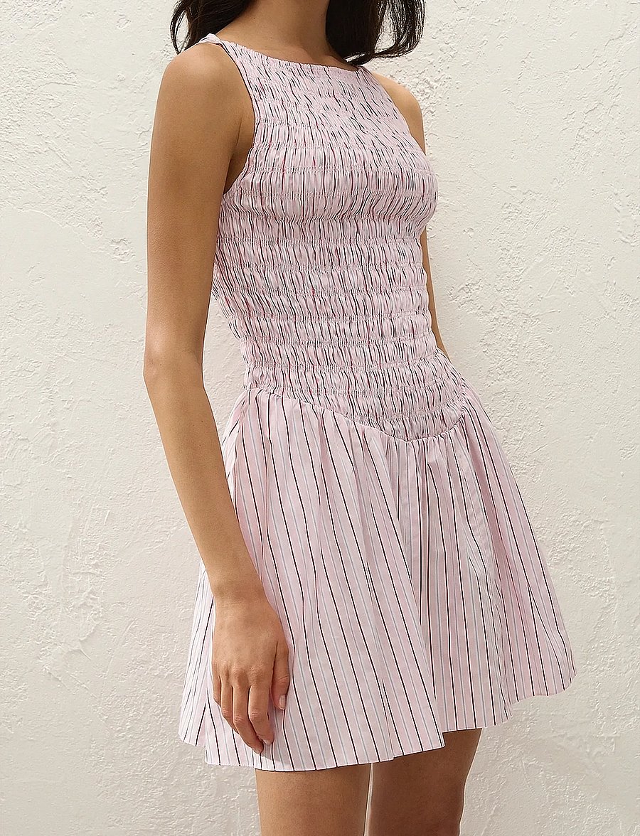 Faithfull The Brand - MARTINA MINI DRESS - robes d'été - fiori stripe palazzo - 5