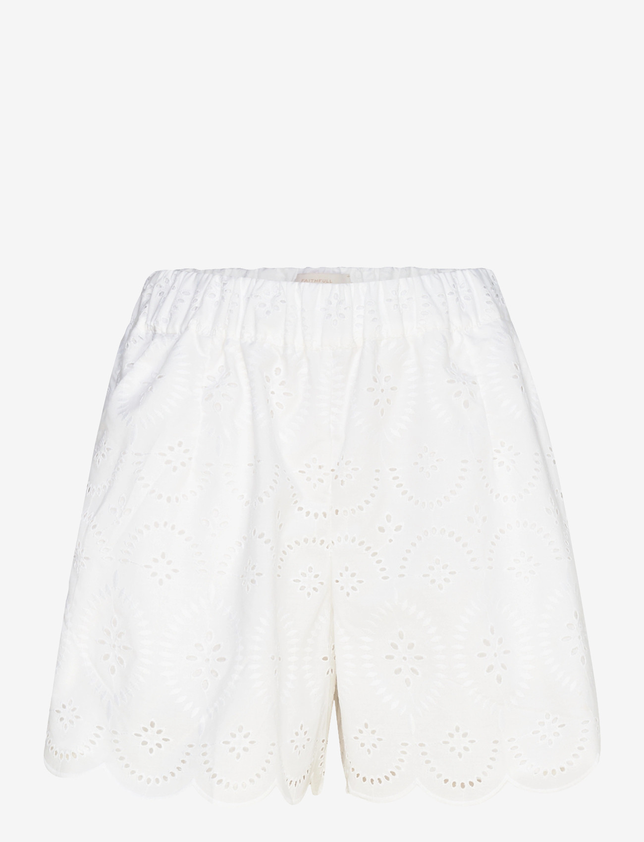 Faithfull The Brand - FONDACO SHORT - casual shorts - bianca broderie white - 0