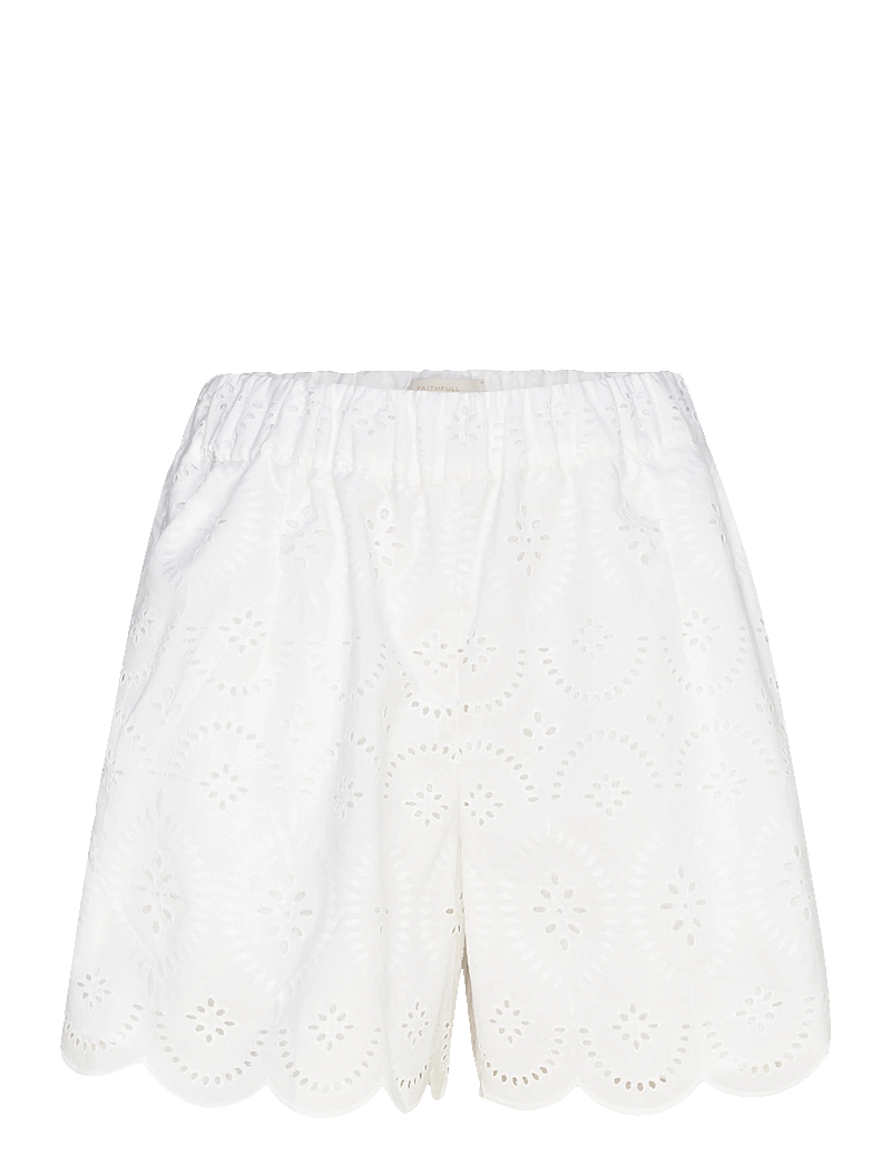 Faithfull The Brand - FONDACO SHORT - casual shorts - bianca broderie white - 0