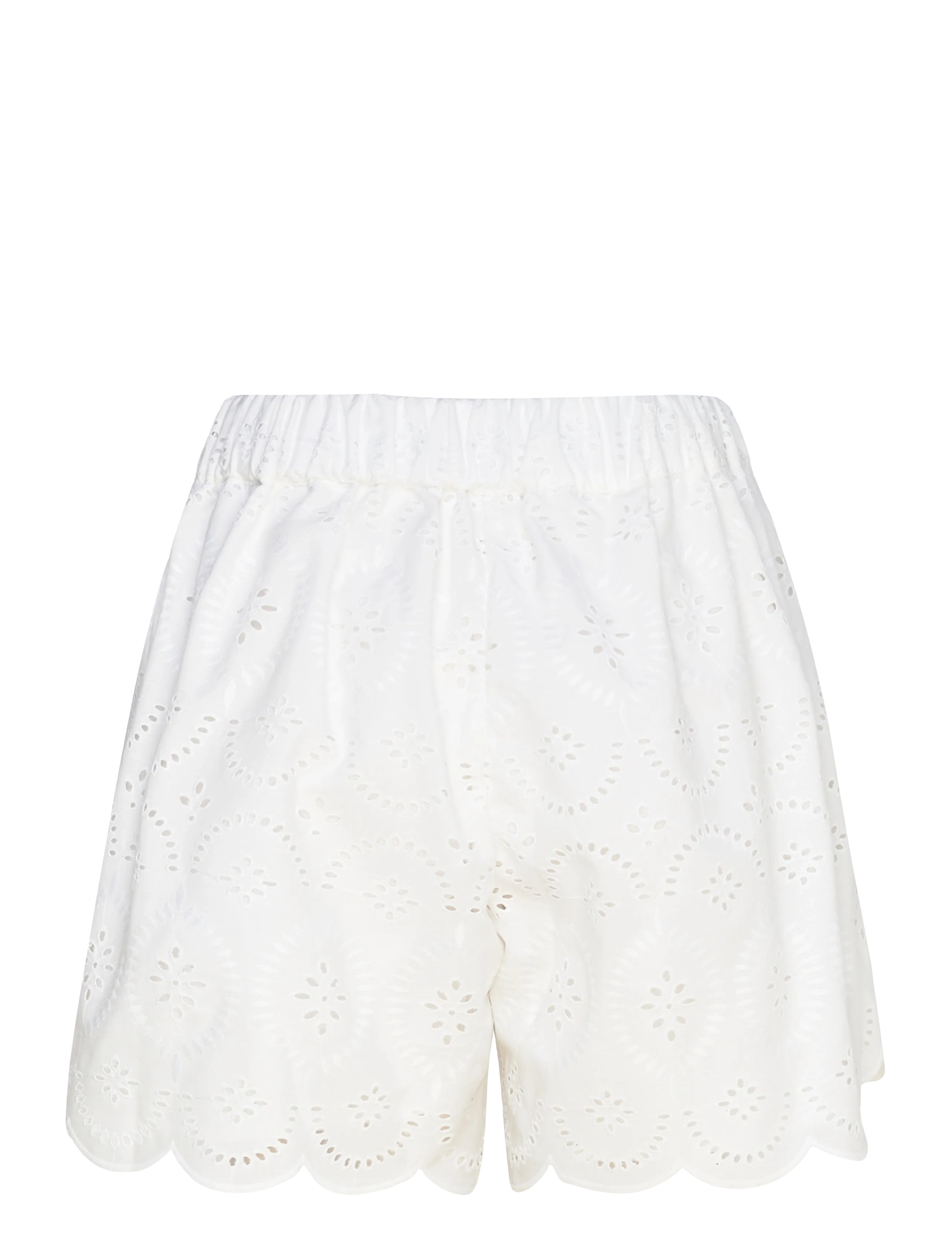Faithfull The Brand - FONDACO SHORT - kasdienio stiliaus šortai - bianca broderie white - 2