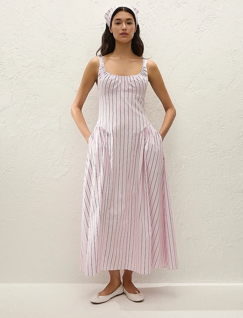 Faithfull The Brand - MARCELLA MIDI DRESS - sommerkleider - fiori stripe palazzo - 0