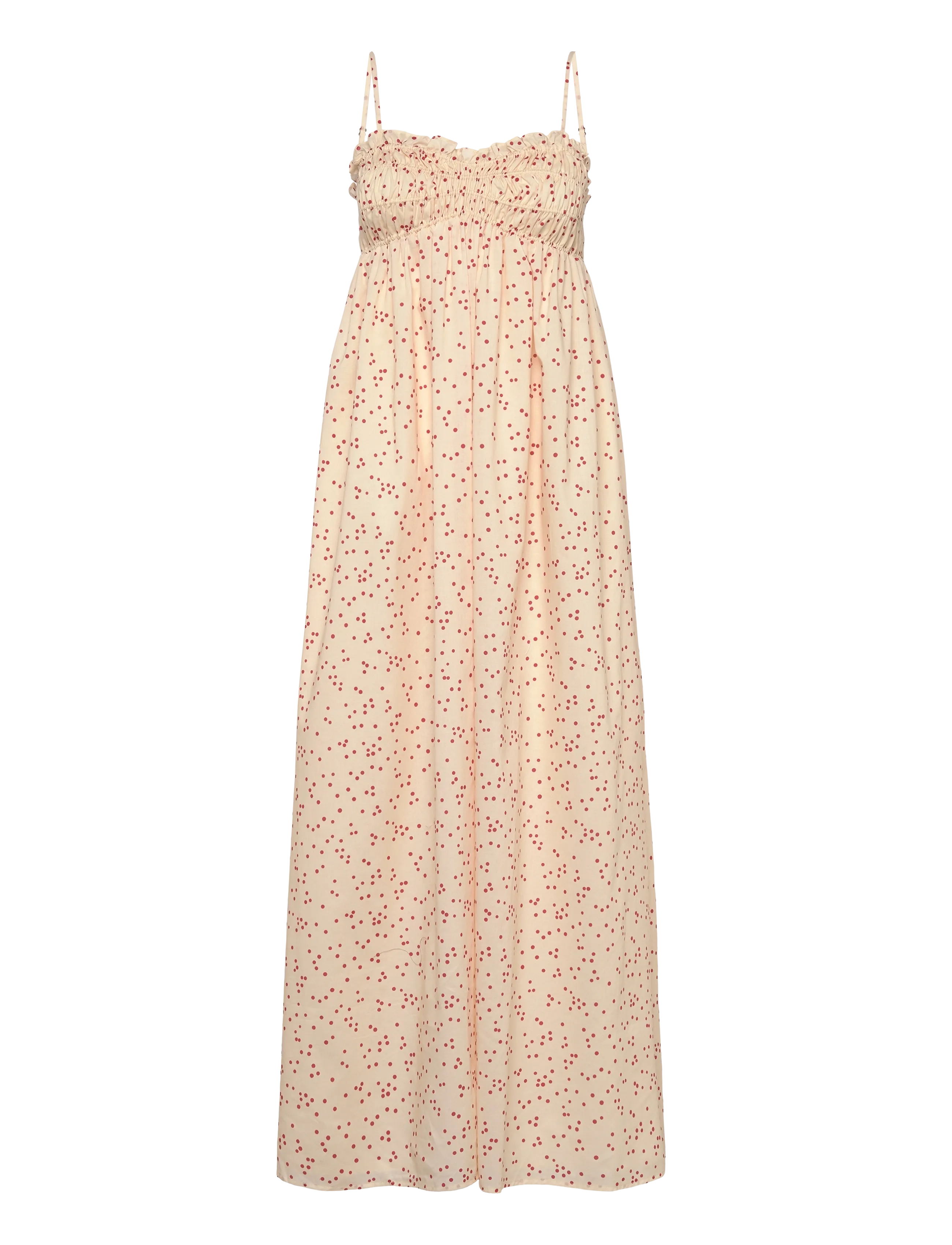 Faithfull The Brand PRESA MAXI DRESS - Kleidid - LINNEA DOT PANNA / cream