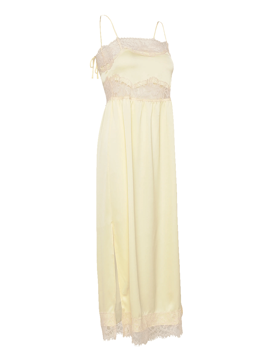 Faithfull The Brand - MORRIS MIDI DRESS - slip dresses - lucia lace - 2