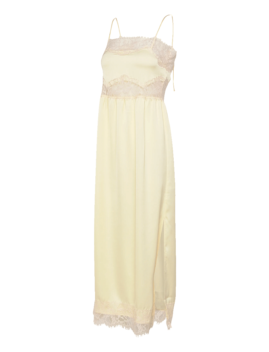 Faithfull The Brand - MORRIS MIDI DRESS - slip dresses - lucia lace - 3