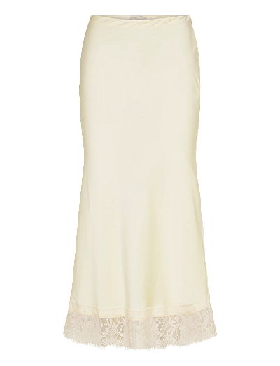Faithfull The Brand CYDNEY MIDI SKIRT - Kjolar - LUCIA LACE / yellow
