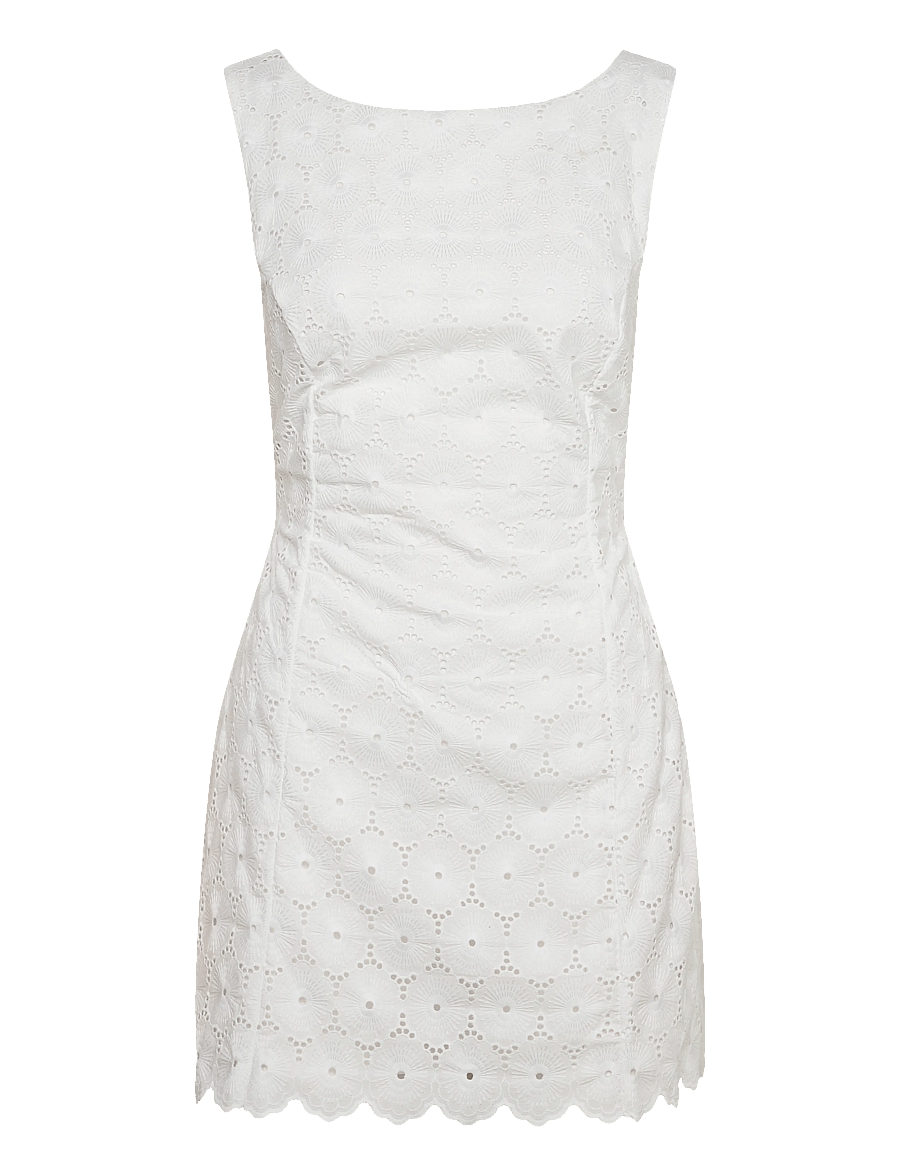 Faithfull The Brand - ETTORE MINI DRESS - dolce broderie white - 0
