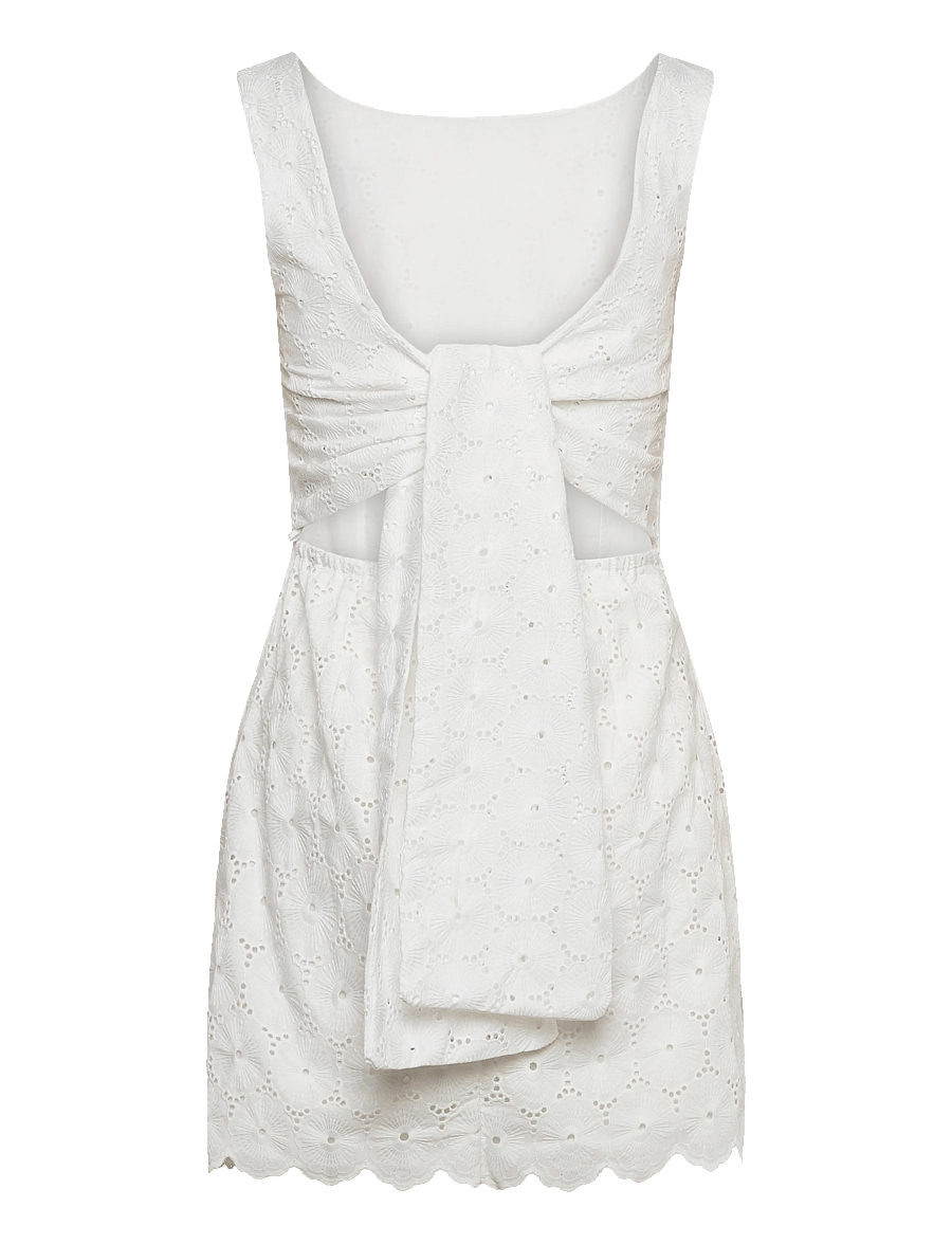 Faithfull The Brand - ETTORE MINI DRESS - dolce broderie white - 1