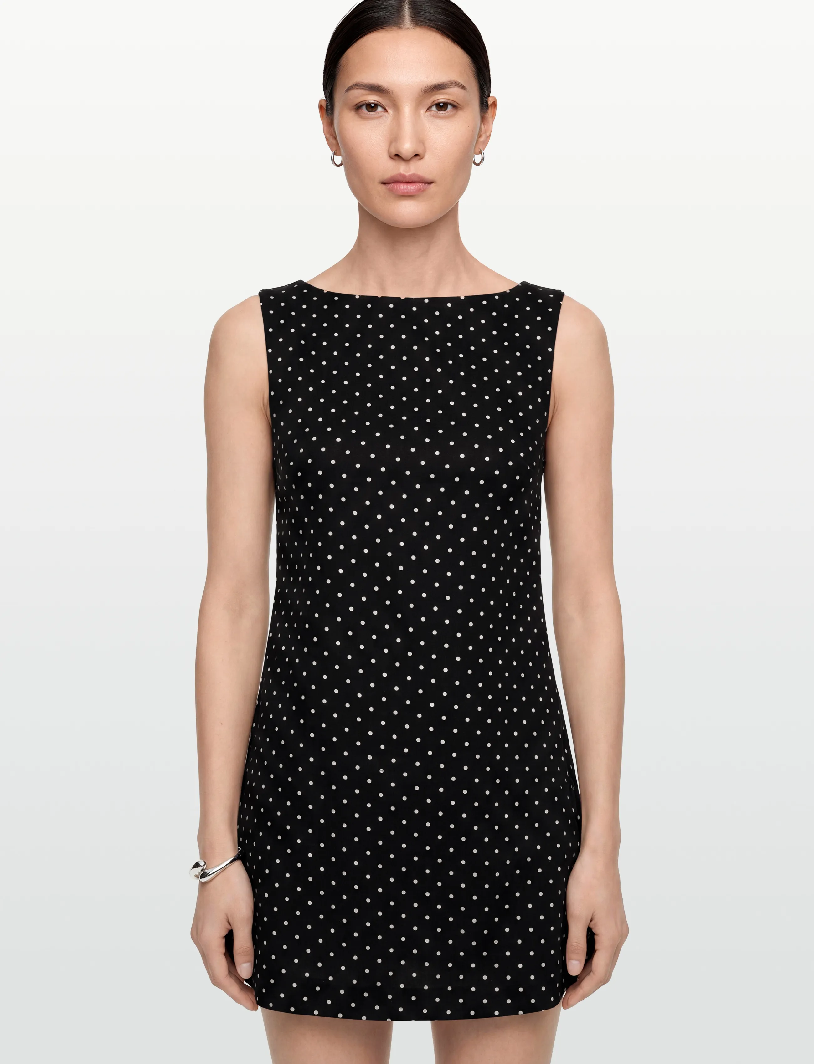 Faithfull The Brand - JACIE MINI DRESS - robes d'été - lola polka dot - black/cream - 3
