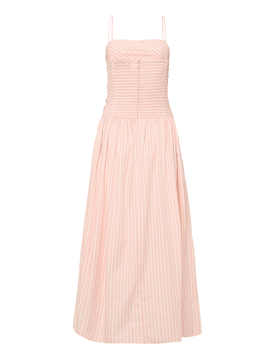 Faithfull The Brand - PORTLLIGAT MAXI DRESS - sommerkjoler - carmen stripe - peony white - 2