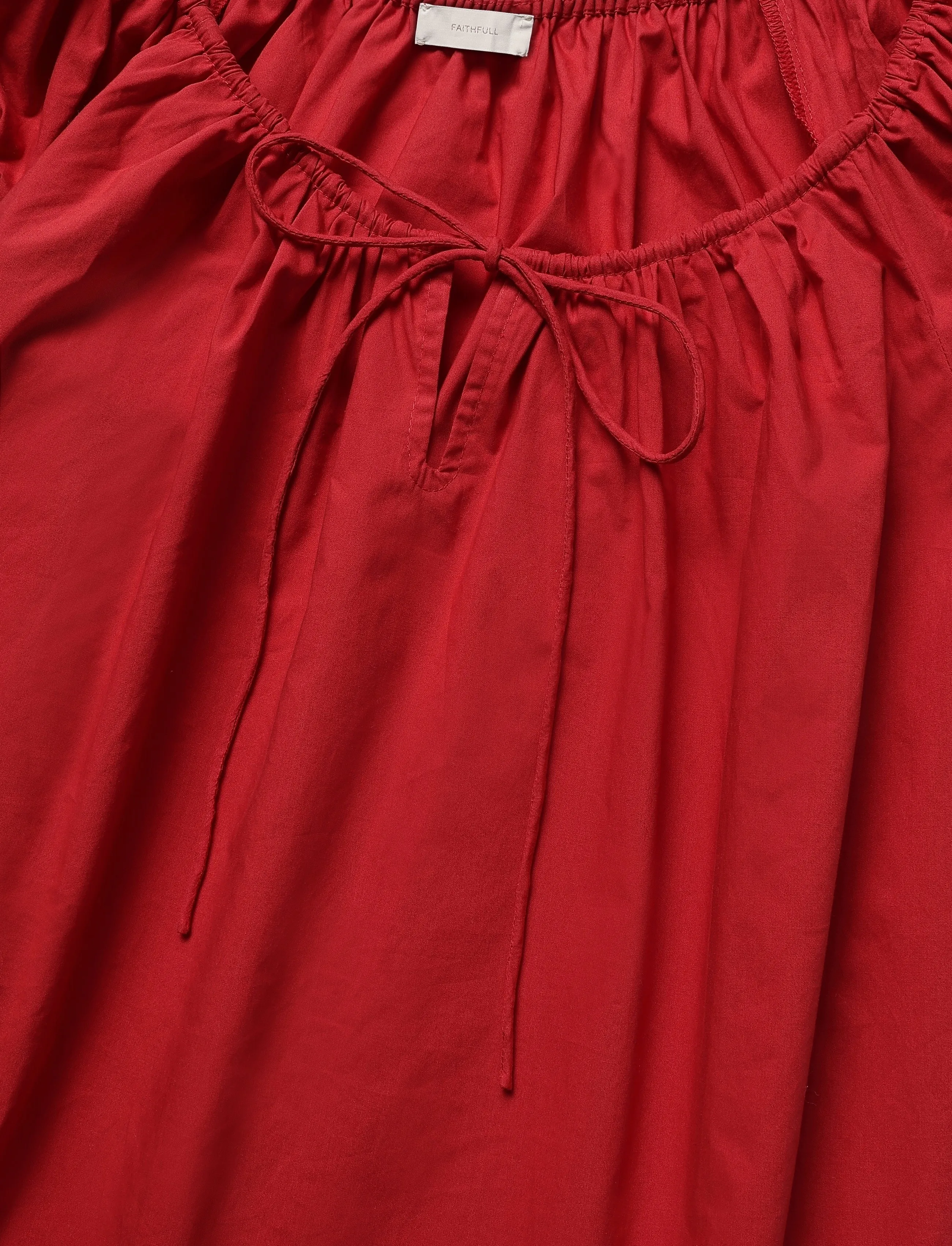 Faithfull The Brand - MARBLAU MINI DRESS - sommerkjoler - chilli - 5
