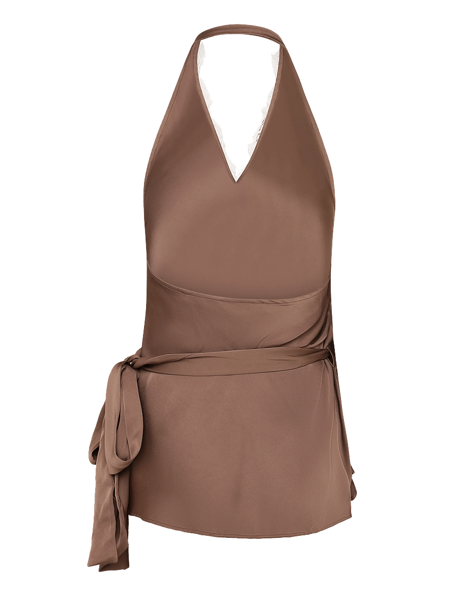 Faithfull The Brand - MAREA TOP - Ærmeløse bluser - chocolate lace - 2