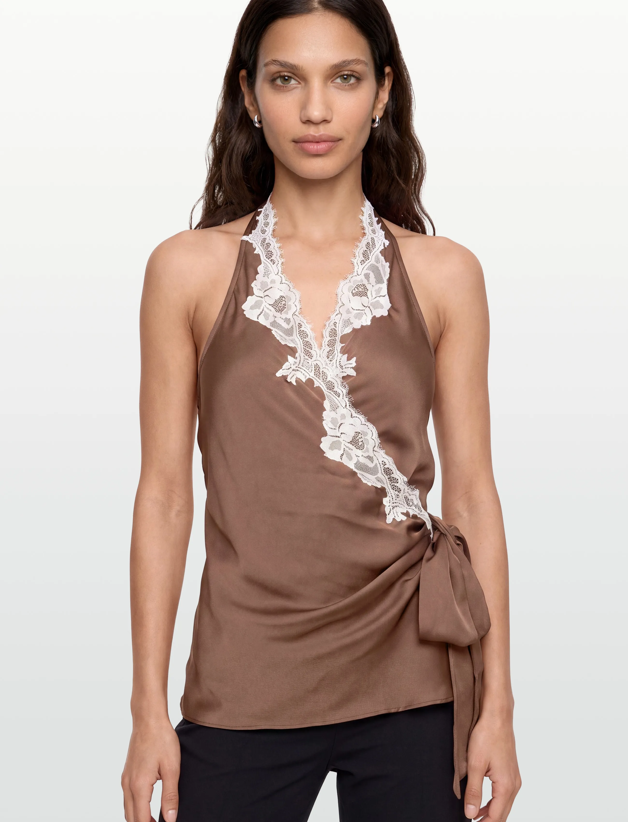 Faithfull The Brand - MAREA TOP - Ærmeløse bluser - chocolate lace - 3