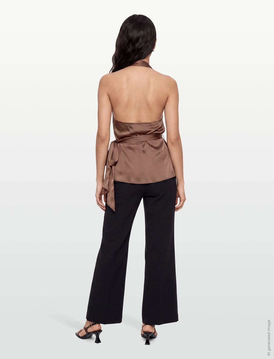 Faithfull The Brand - MAREA TOP - Ærmeløse bluser - chocolate lace - 4