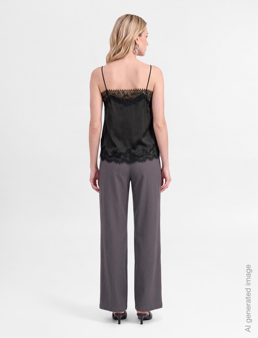 Faithfull The Brand - MARISOL TOP - lühikesed topid - black - 4