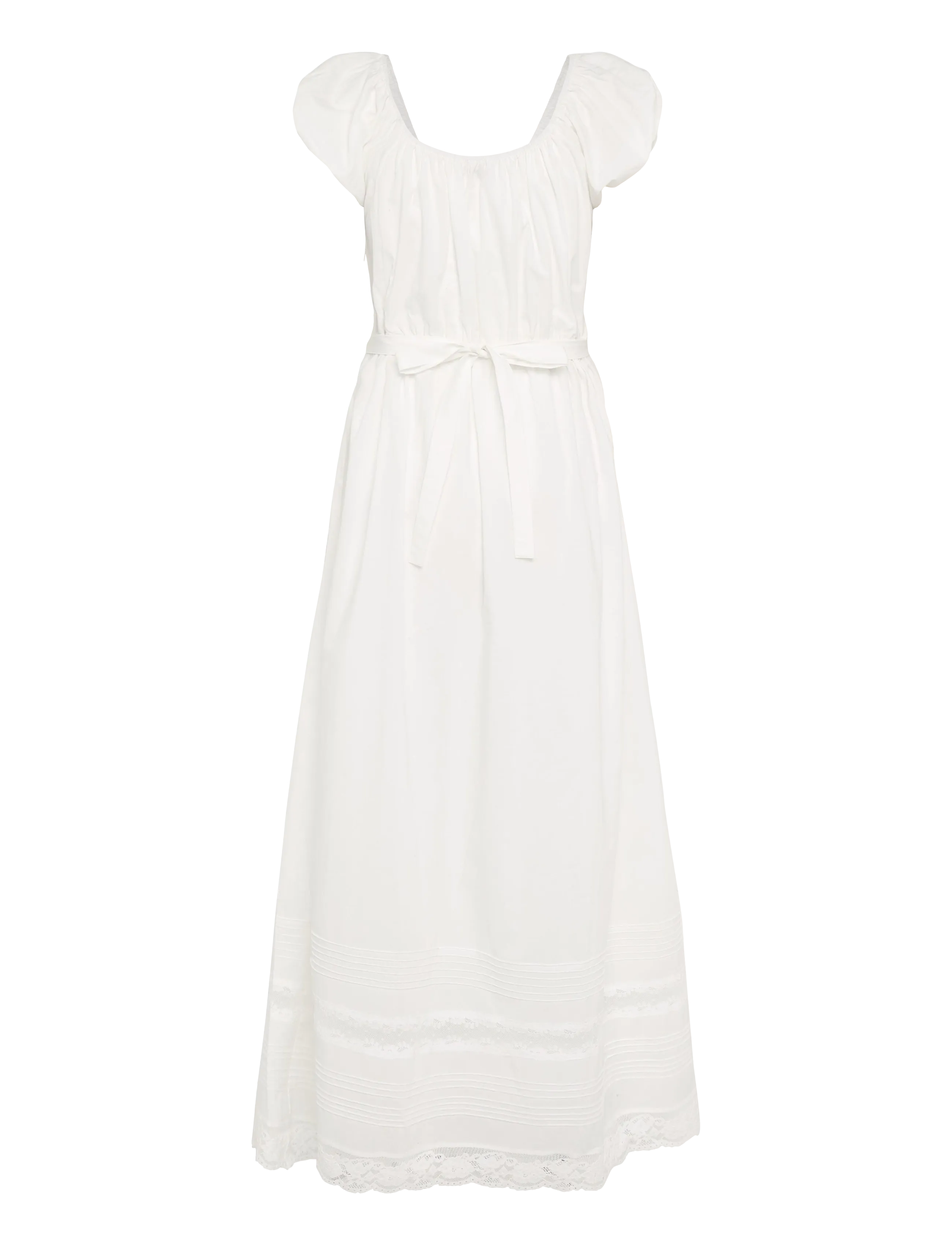 Faithfull The Brand - ELODIA MAXI DRESS - sommerkjoler - mia lace ivory - 1