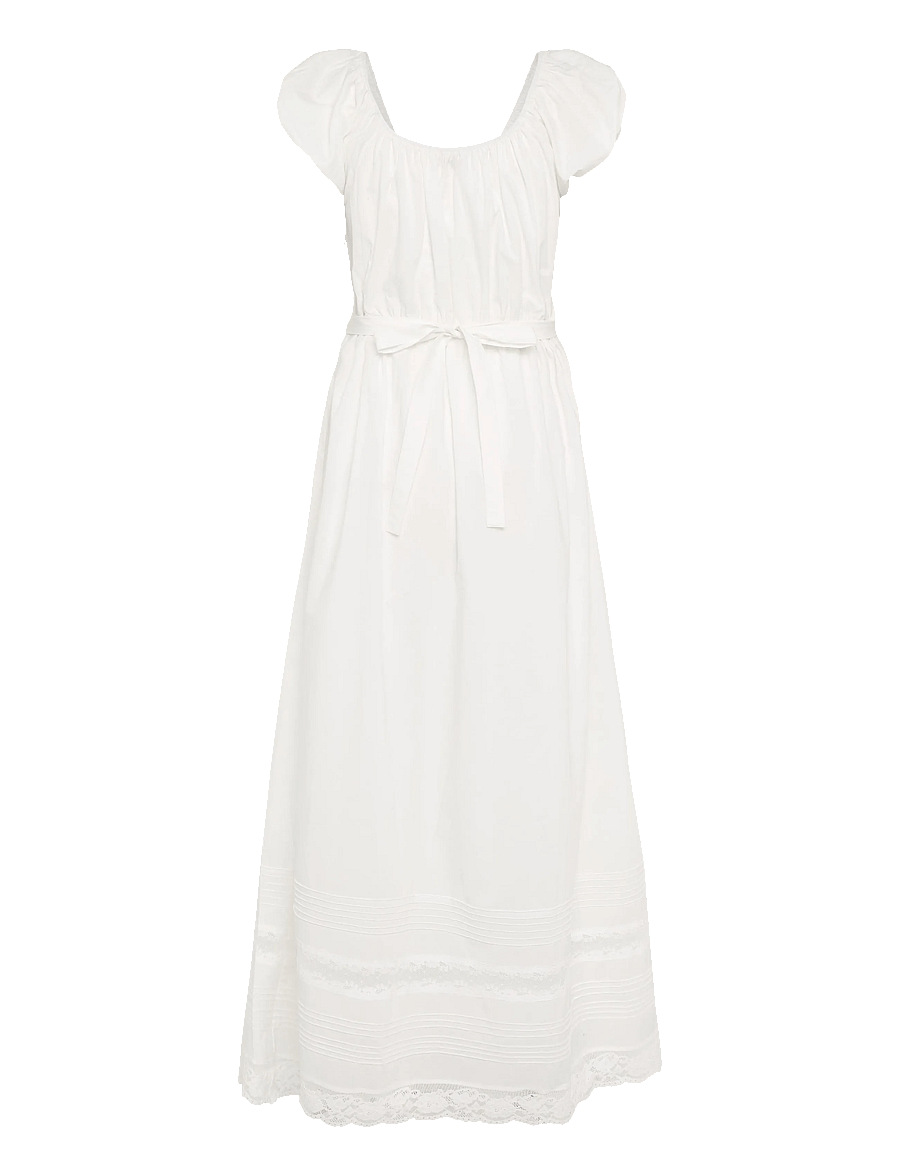 Faithfull The Brand - ELODIA MAXI DRESS - sommerkjoler - mia lace ivory - 1