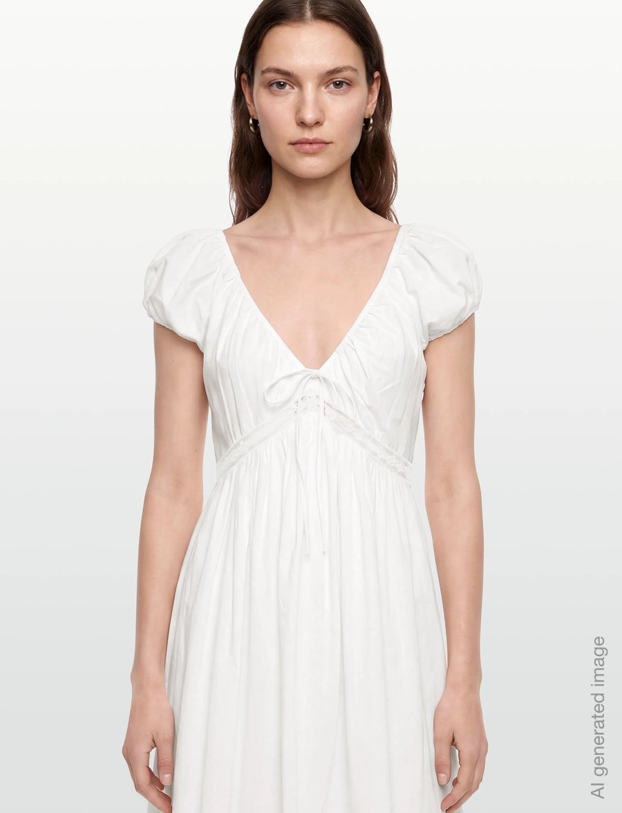 Faithfull The Brand - ELODIA MAXI DRESS - suvekleidid - mia lace ivory - 3