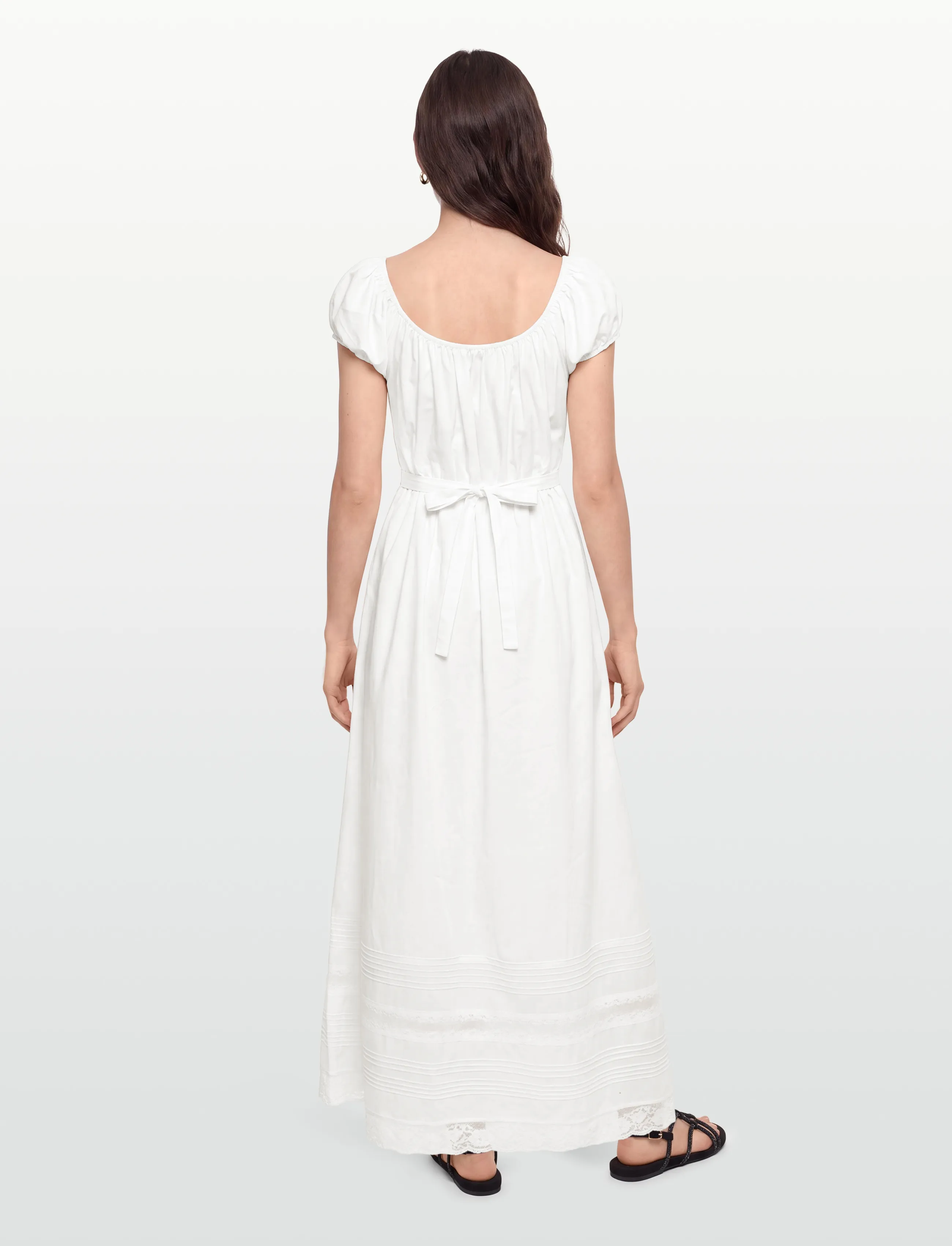 Faithfull The Brand - ELODIA MAXI DRESS - suvekleidid - mia lace ivory - 4