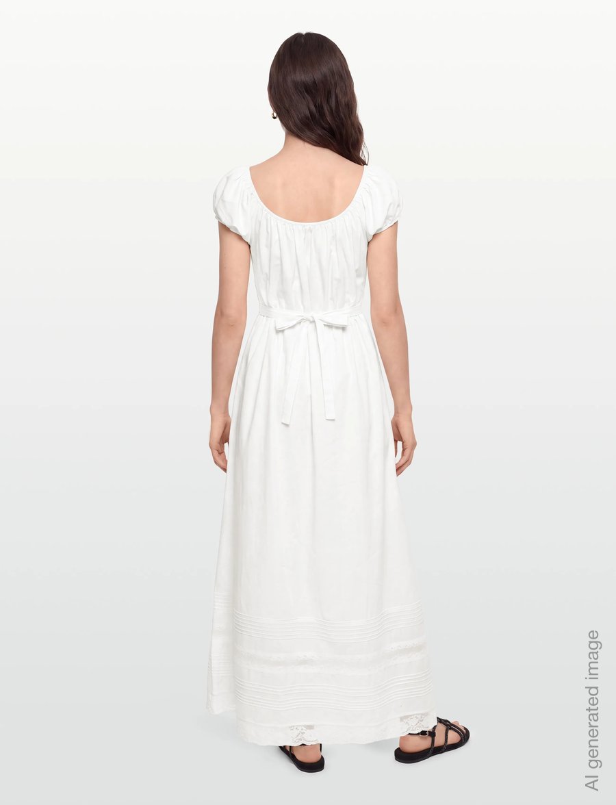Faithfull The Brand - ELODIA MAXI DRESS - suvekleidid - mia lace ivory - 4