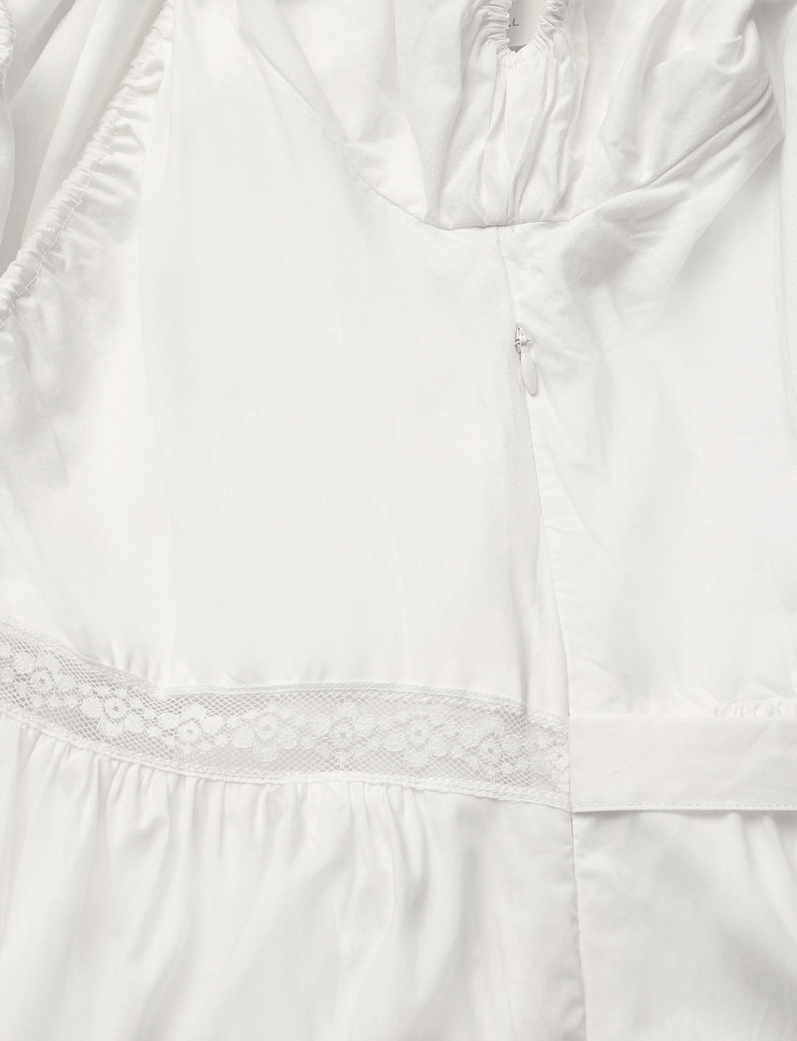 Faithfull The Brand - ELODIA MAXI DRESS - sommerkjoler - mia lace ivory - 3