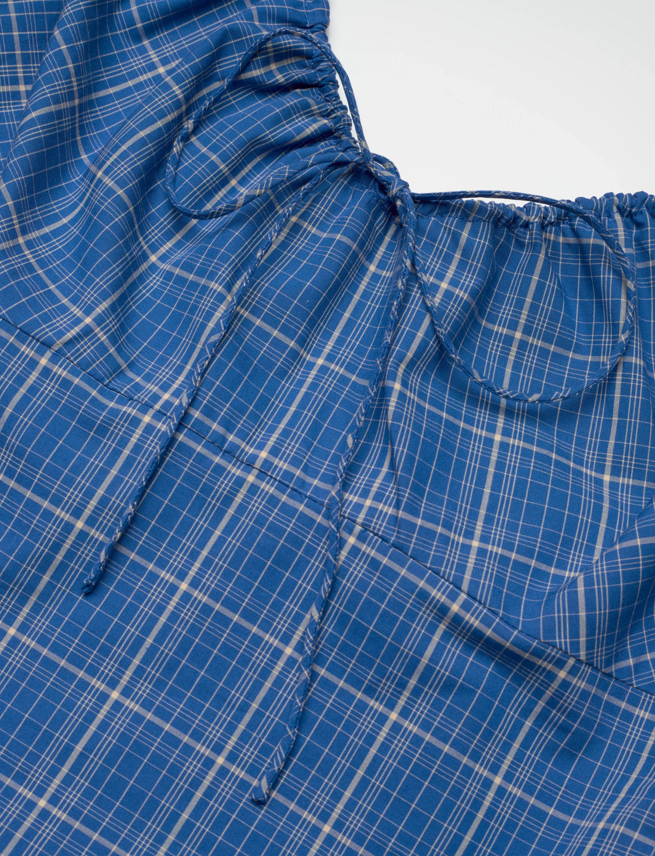 Faithfull The Brand - DEL ROS TOP - Ärmellose tops - flor check - cobalt - 2