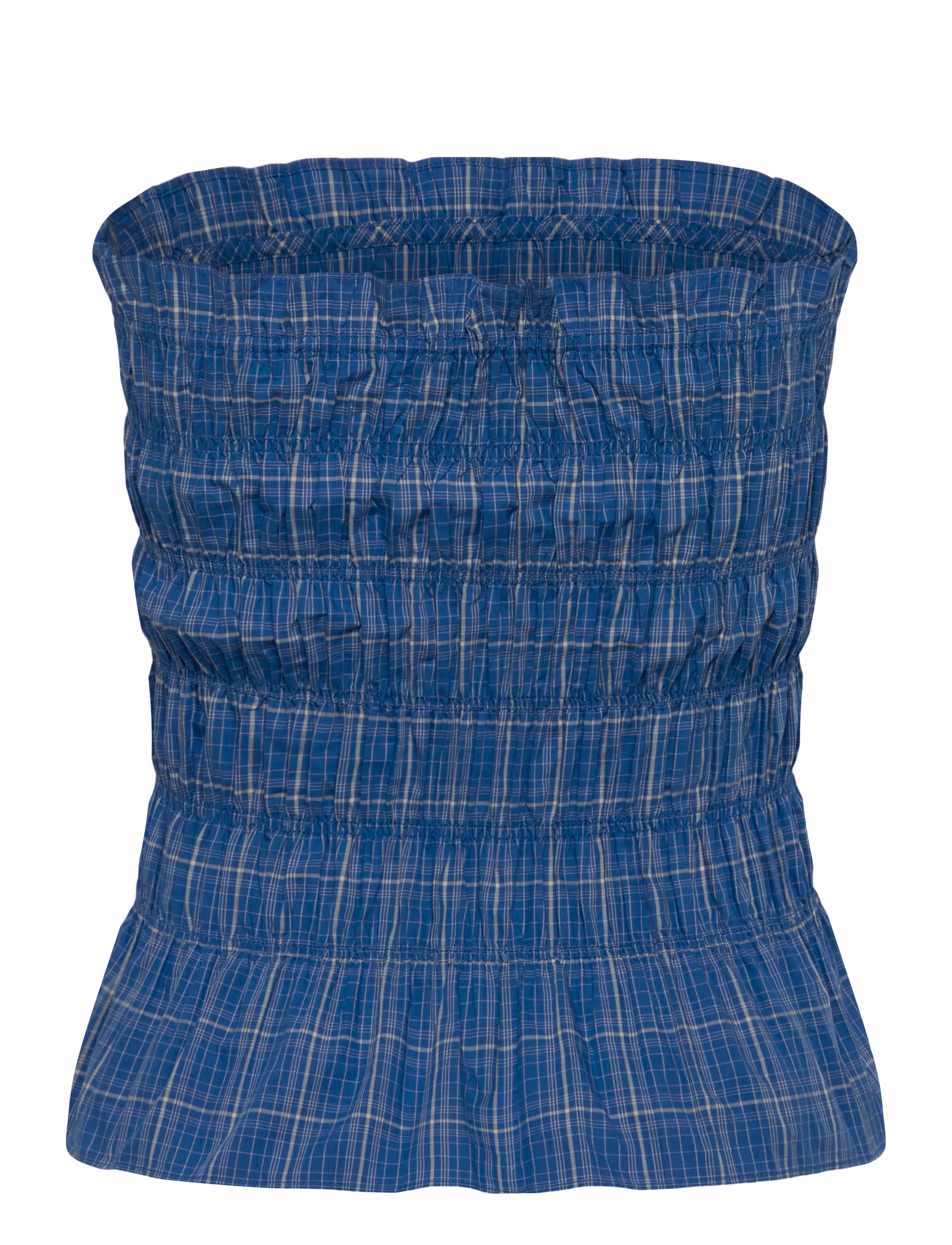 Faithfull The Brand - LEYA TOP - Ärmellose tops - flor check - cobalt - 1