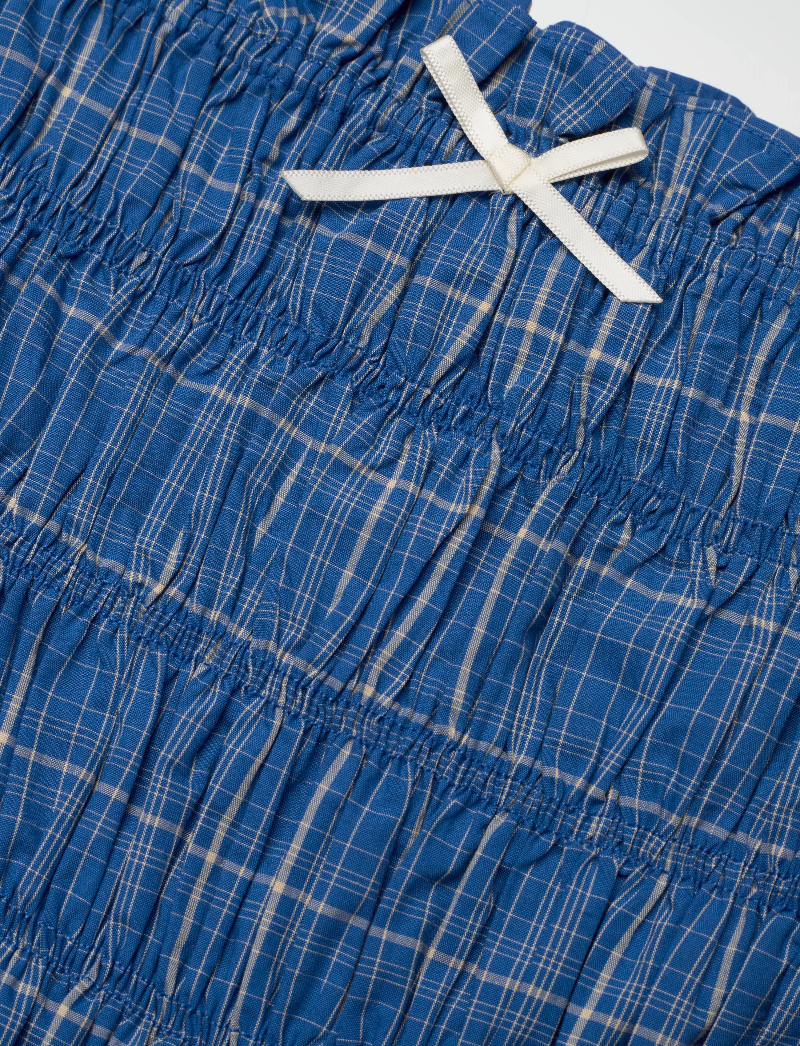 Faithfull The Brand - LEYA TOP - Ärmellose tops - flor check - cobalt - 2